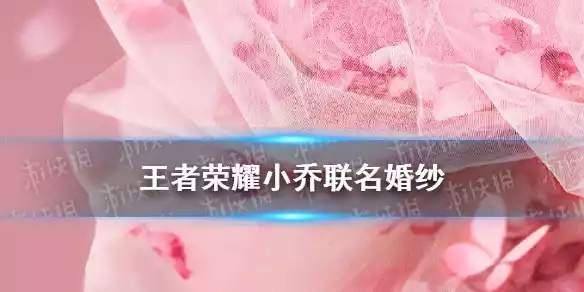 王者荣耀小乔婚纱介绍 小乔款联名婚纱